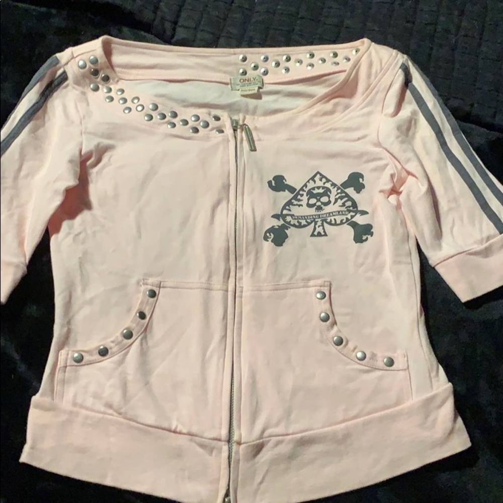 Only Light Weight Zip Up Sweater